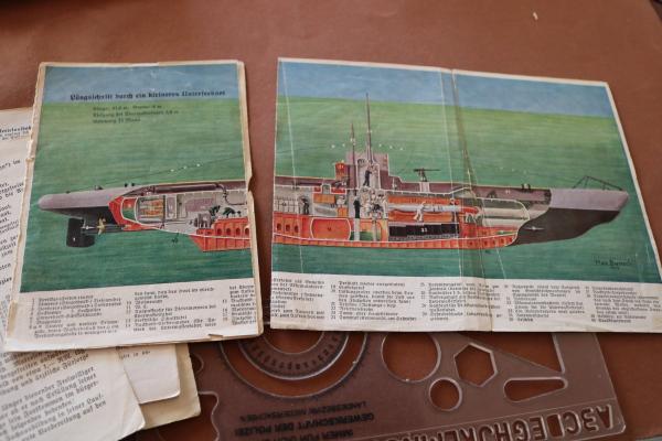 altes Heft - Wie komme ich zur Kriegsmarine - Kriegsausgabe  40er Jahre